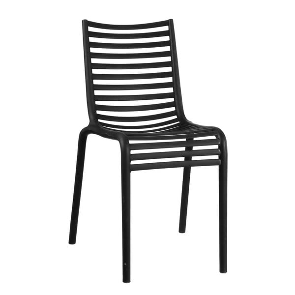Czarne krzesło Ixia Helle