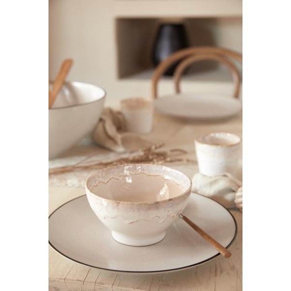 Szare kamionkowe miski zestaw 4 szt. 550 ml Latte – Costa Nova-image-2