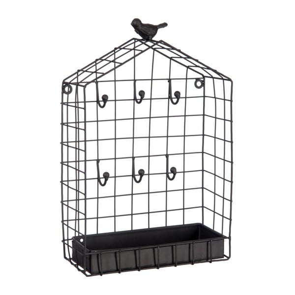 Wieszak na klucze Bird Cage, 19x8x31 cm