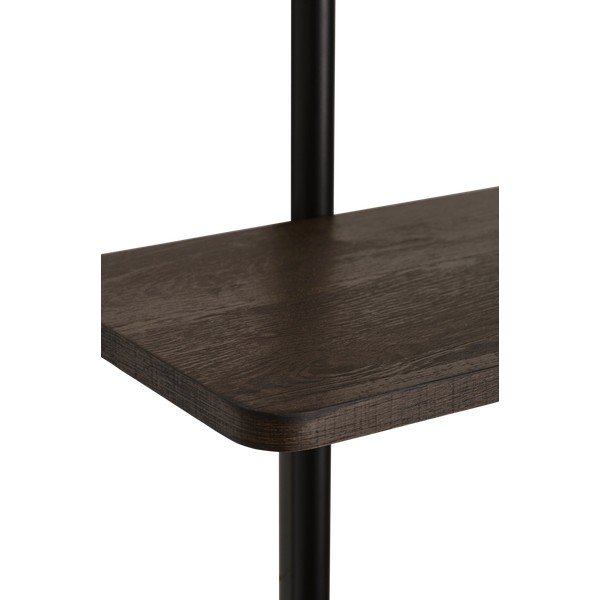 Brązowa wielopoziomowa metalowa półka 100 cm Gilda – Ellos Home-image-4