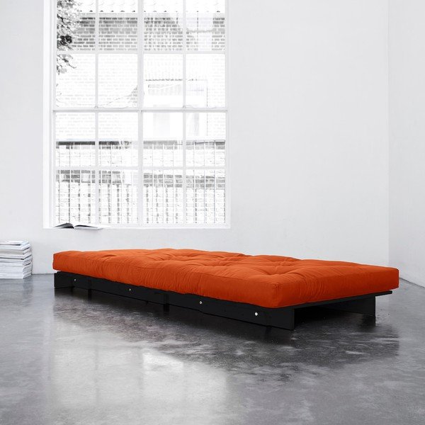 Fotel rozkładany Karup Roots Wenge/Orange-image-3