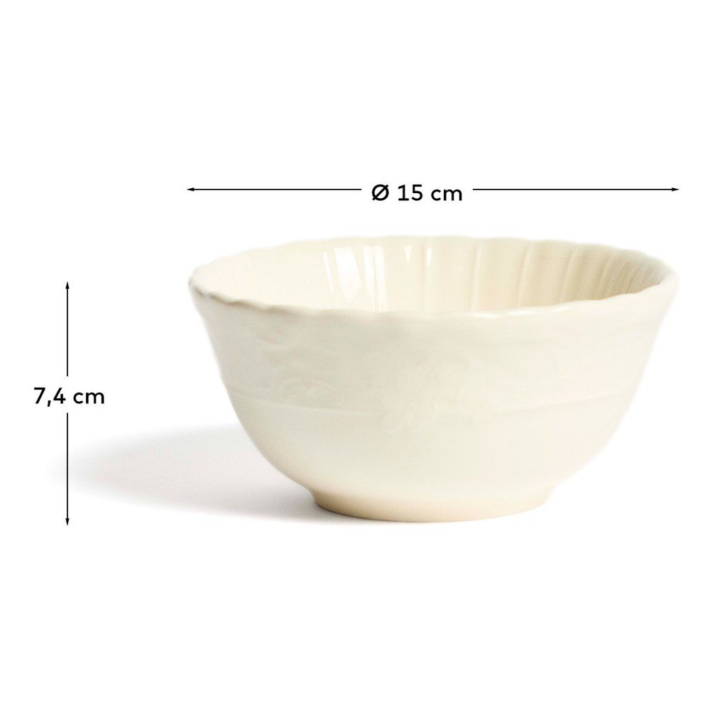 Beżowa ceramiczna miska Varla – Kave Home (zdjęcie 3)