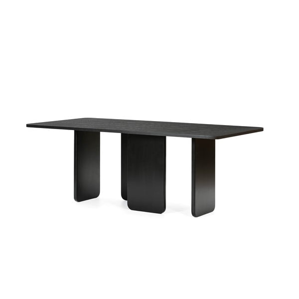 Czarny stół do jadalni Teulat Arq, 200x100 cm-image-3