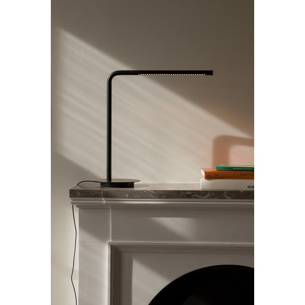 Czarna metalowa lampa stołowa LED ze ściemniaczem (wysokość 46 cm) Omni Table – UMAGE-image-4