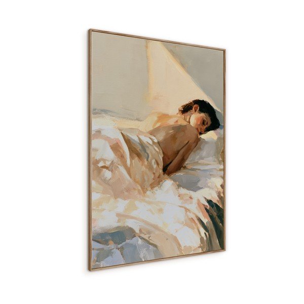 Obraz drukowany z ramą w zestawie/na płótnie 70x100 cm Dreamy Rays – Styler-image-4