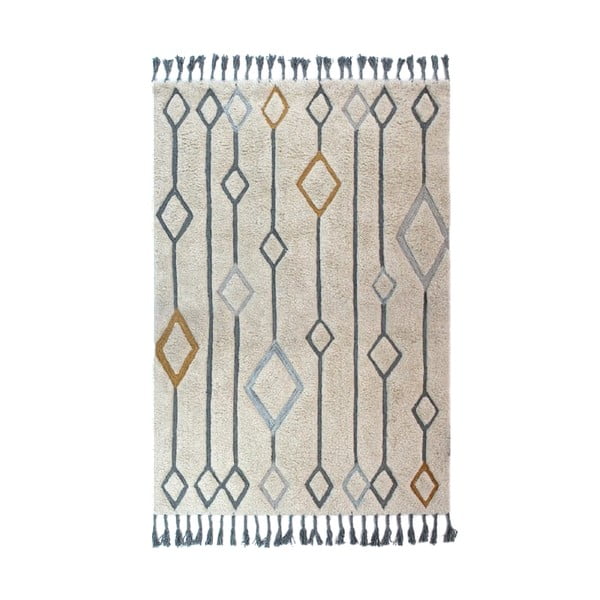 Beżowy ręcznie tkany dywan Flair Rugs Solitaire Beau, 200x290 cm