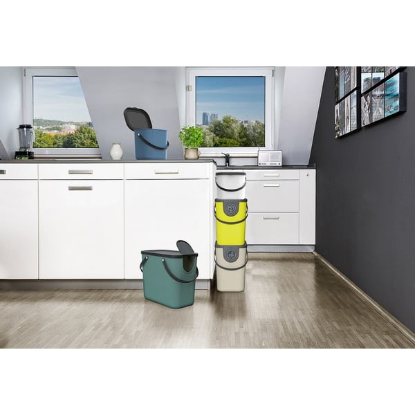 Zielony pojemnik na odpadki organiczne 6 l Albula – Rotho-image-3