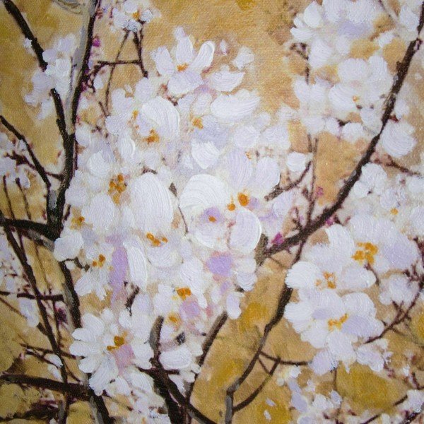 Obraz ręcznie malowany Graham & Brown Blossom, 90x70 cm-image-3