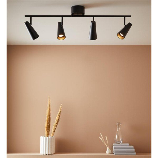 Czarna lampa sufitowa Markslöjd Crest, szer. 93,5 cm-image-1