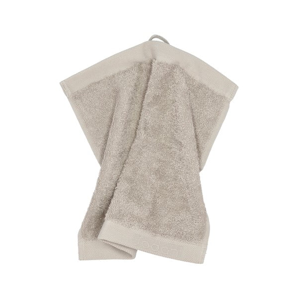 Jasnoszary bawełniany ręcznik frotte 30x30 cm Comfort – Södahl-image-3