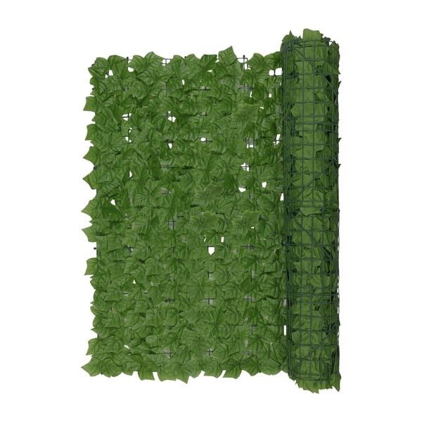 Zielona plastikowa osłona balkonowa 300x100 cm Ivy – Maximex-image-3