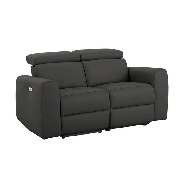Brązowa sofa z imitacji skóry 158 cm Capena – Støraa