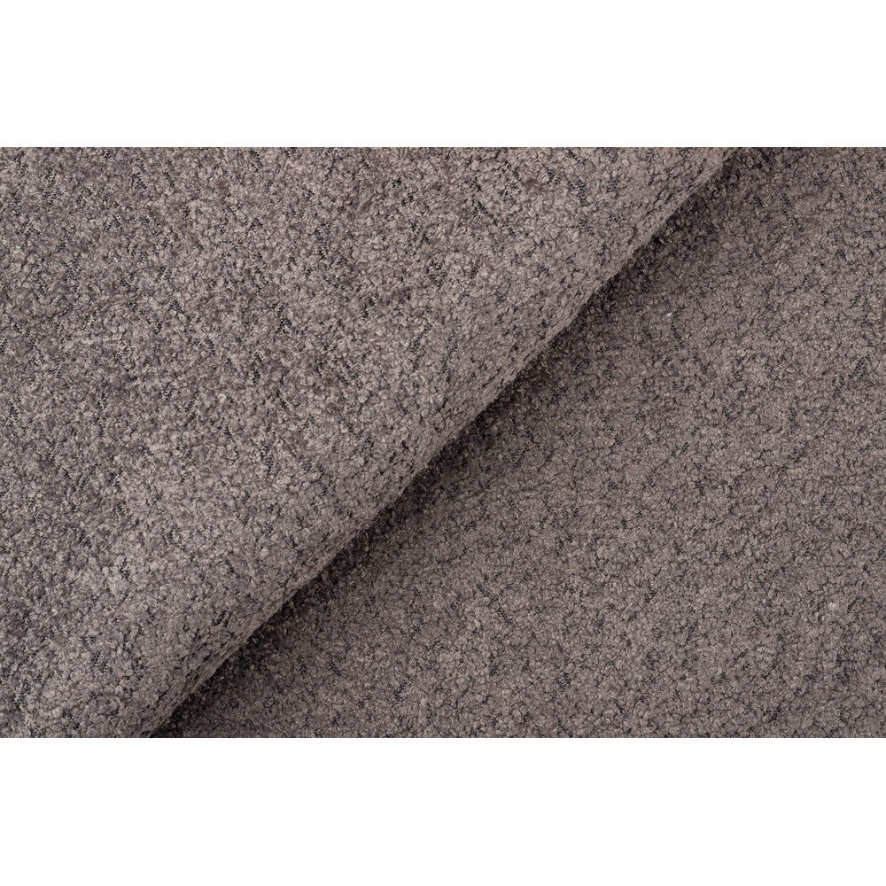 Szary narożnik z materiału bouclé (lewostronny) Roxy – Scandic (zdjęcie 6)
