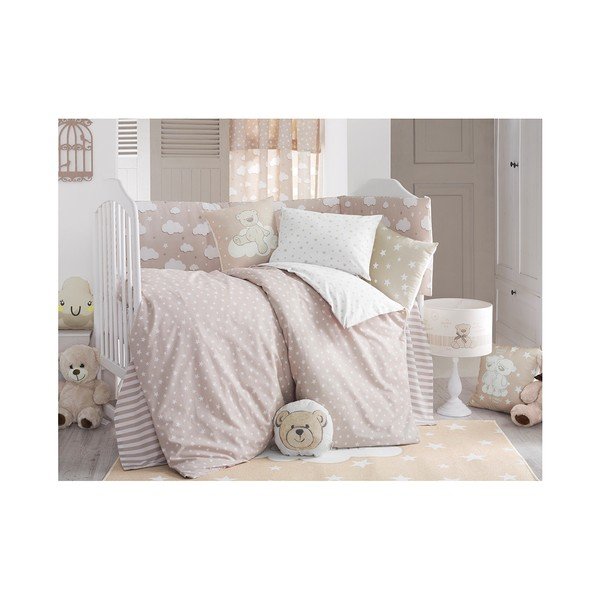 Niebieska poduszka dziecięca z domieszką bawełny Mike & Co. NEW YORK Pillow Toy Smart Cat, 23x33 cm-image-2