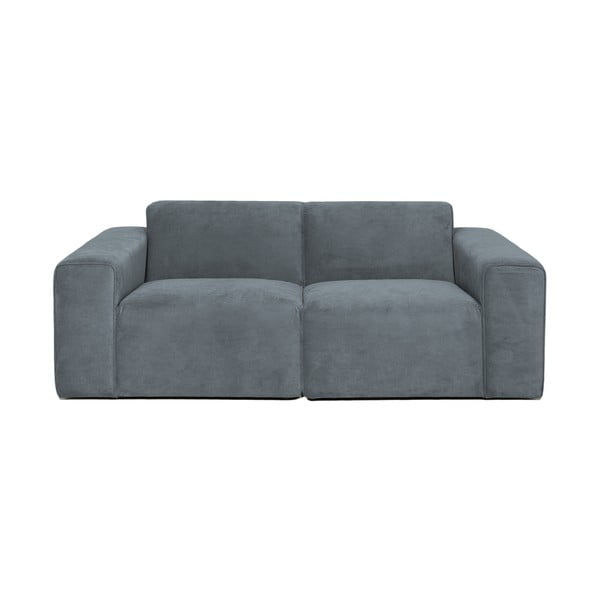 Szara sztruksowa sofa 202 cm Sting – Scandic