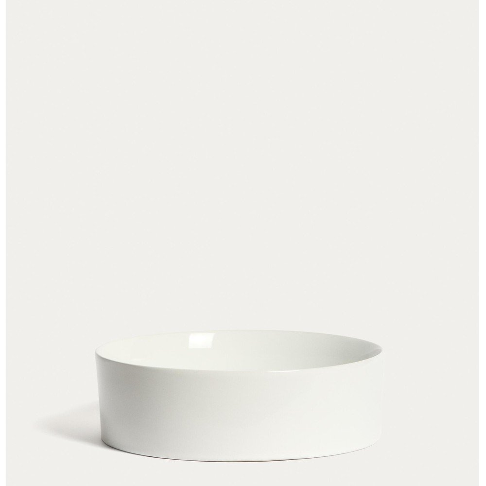 Biała ceramiczna okrągła umywalka ø 36 cm Ovara – Kave Home
