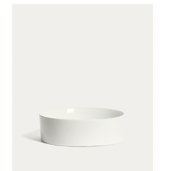 Biała ceramiczna okrągła umywalka ø 36 cm Ovara – Kave Home