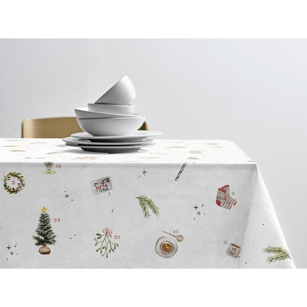 Bawełniany obrus ze świątecznym motywem 140x350 cm Christmas Days – Södahl