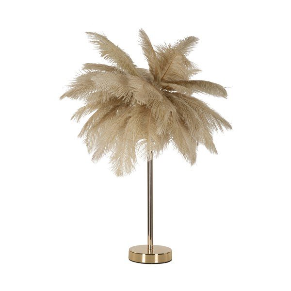 Lampa stołowa w kolorze złota (wysokość 55 cm) Palm – Mauro Ferretti