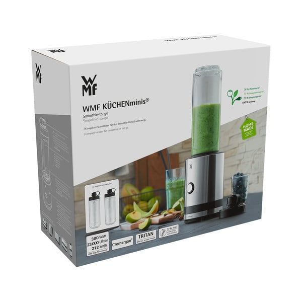 Nierdzewny blender do przyrządzania smoothie WMF To Go, 600 ml-image-2