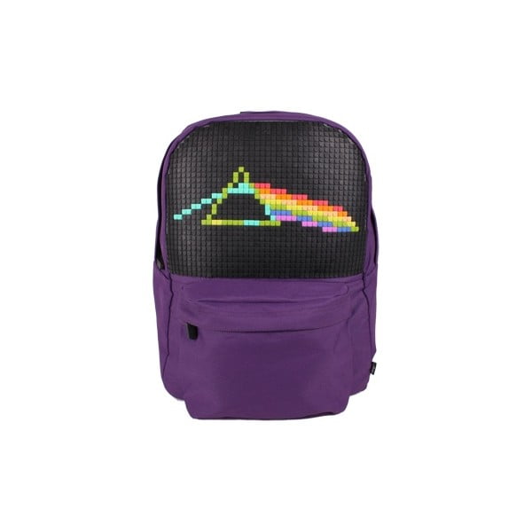 Plecak Pixelbag, purpurowy/czarny