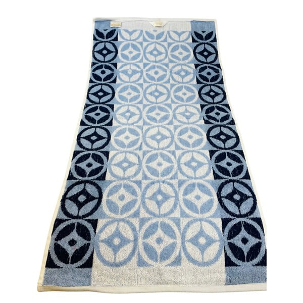 Niebieski bawełniany ręcznik kąpielowy 70x140 cm Compass – JAHU collections-image-2