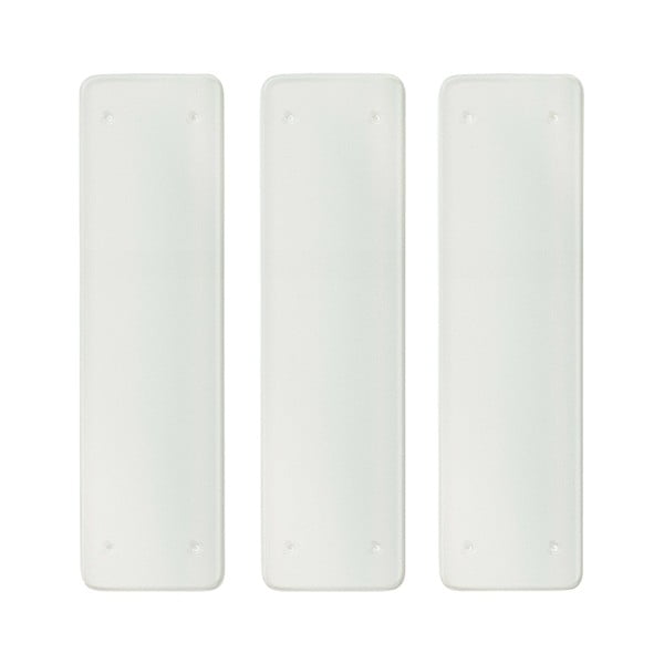 Szklany komponent – półka 3 szt. 110x1 cm Sitra – Kave Home