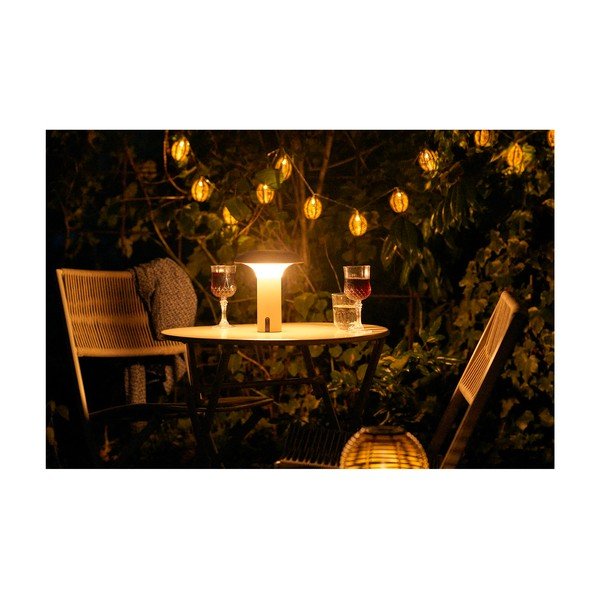 Lampa zewnętrzna stołowa LED na USB ø 18 cm Ramsey – House Nordic-image-2