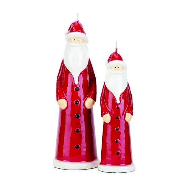 Zestaw 2 figurek Red Santa