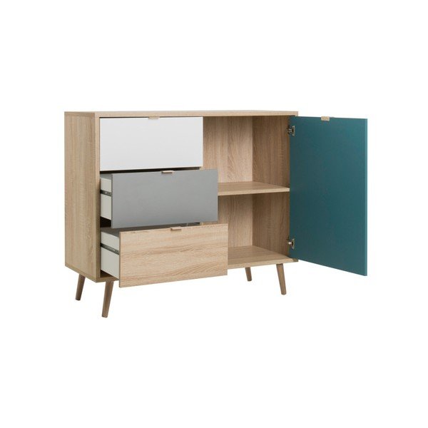 Kolorowa komoda Intertrade Cuba, 103x85 cm-image-3