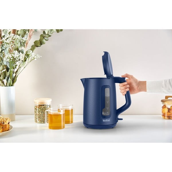 Ciemnoniebieski plastikowy czajnik elektryczny 1,7 l KO2M0410 – Tefal-image-2
