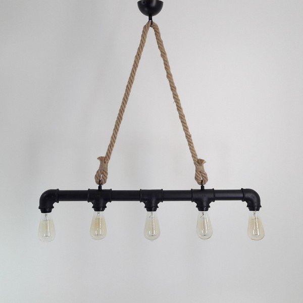 Lampa wisząca z 6 żarówkami Borulu-image-3