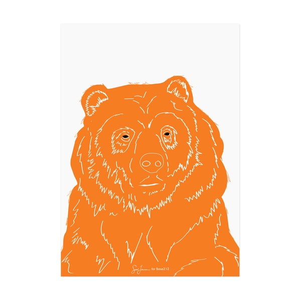 Plakat Niedźwiedź