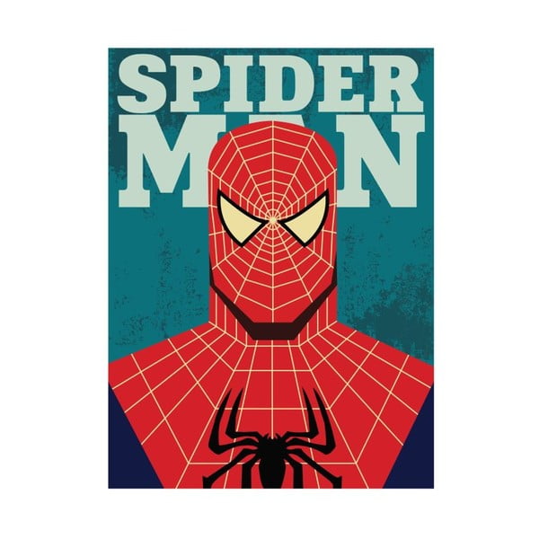 Plakat Blue-Shaker Super Heroes Spider Man, 30x40 cm