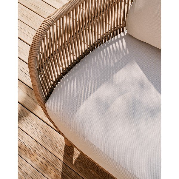 Beżowa tapicerowana sofa ogrodowa Catalina – Kave Home-image-4