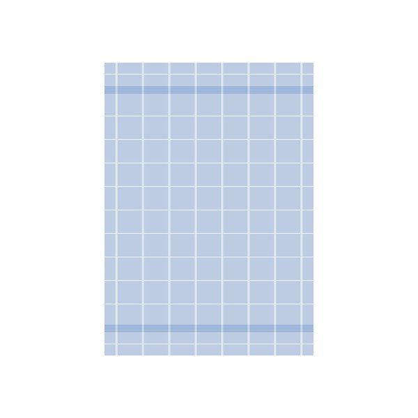 Niebieska ścierka kuchenna z bawełny Södahl Geometric, 50x70 cm