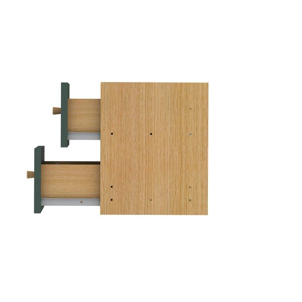 Zielony element regału modułowego 43x33 cm Z Cube – Tenzo-image-4