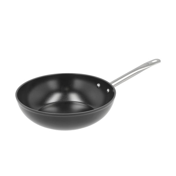 Patelnia wok aluminiowa z powłoką nieprzywierającą ø 28 cm – Holm