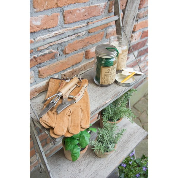 Komplet 40 etykiet ogrodowych z drewna topoli w słoiku Esschert Design Heal, 400 ml-image-1