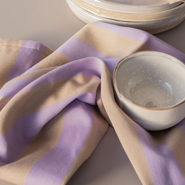 Bawełniane ścierki zestaw 2 szt. 50x70 cm Stripes – Mette Ditmer Denmark-image-1