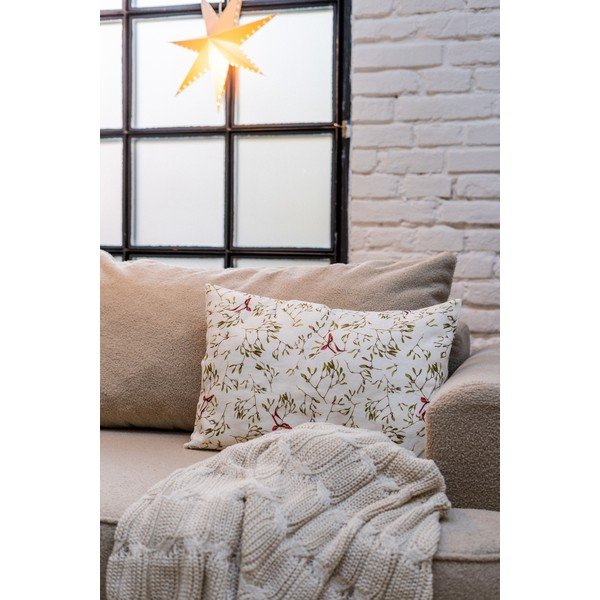 Poszewka na poduszkę ze świątecznym motywem 40x60 cm – Linen Tales-image-1