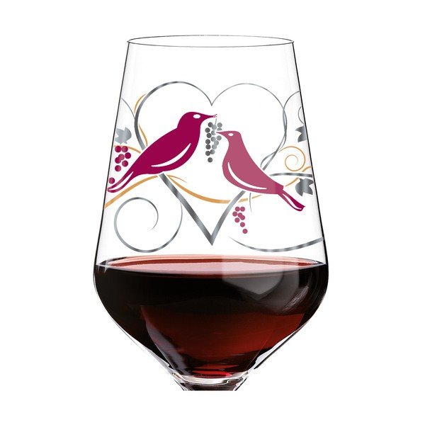 Kieliszek ze szkła kryształowego do czerwonego wina Ritzenhoff Anisa Mendil, 580 ml-image-2
