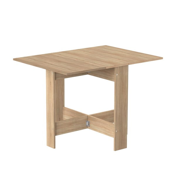 Rozkładany stół w dekorze dębu 76x28 cm Papillon – TemaHome-image-3