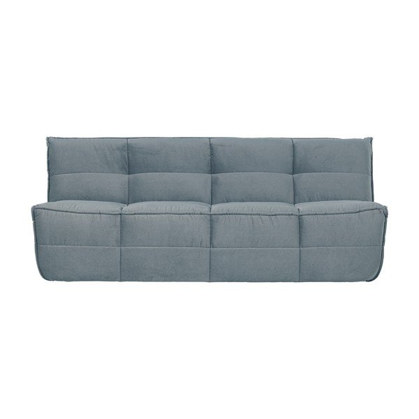 Niebieska aksamitna sofa 204 cm Cluster – vtwonen