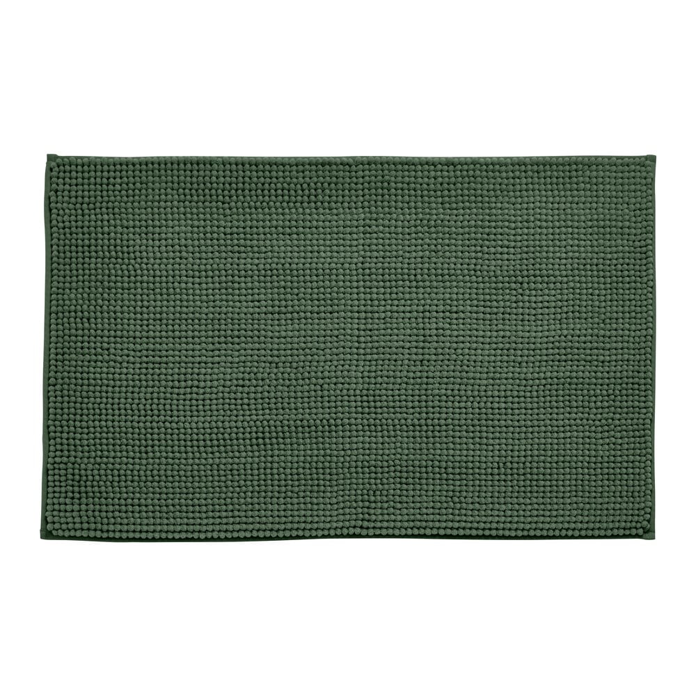 Ciemnozielony dywanik łazienkowy 50x80 cm Bobble – Catherine Lansfield