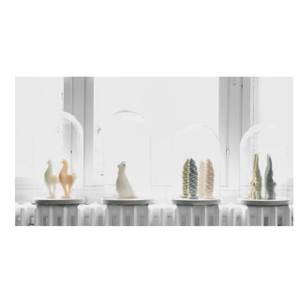 Świeczka Koń, szara-image-1