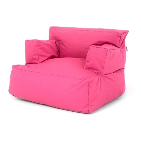 Różowy ogrodowy worek do siedzenia Relax – Floriane Garden