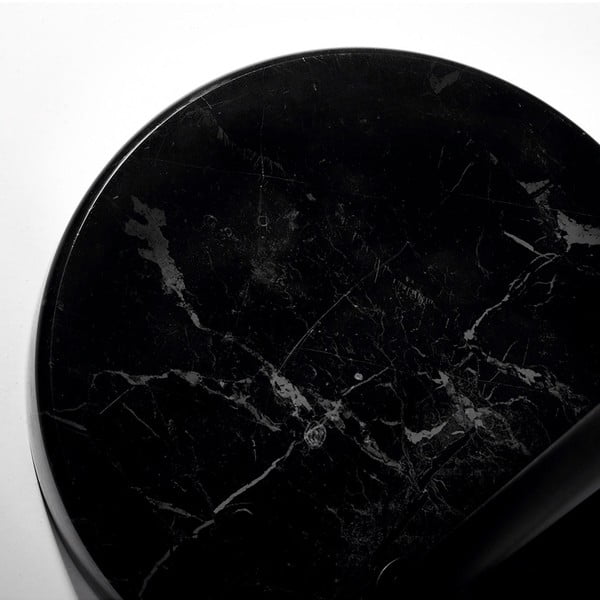 Czarna lampa stojąca z tekstylnym kloszem (wysokość 189 cm) May – Kave Home-image-3