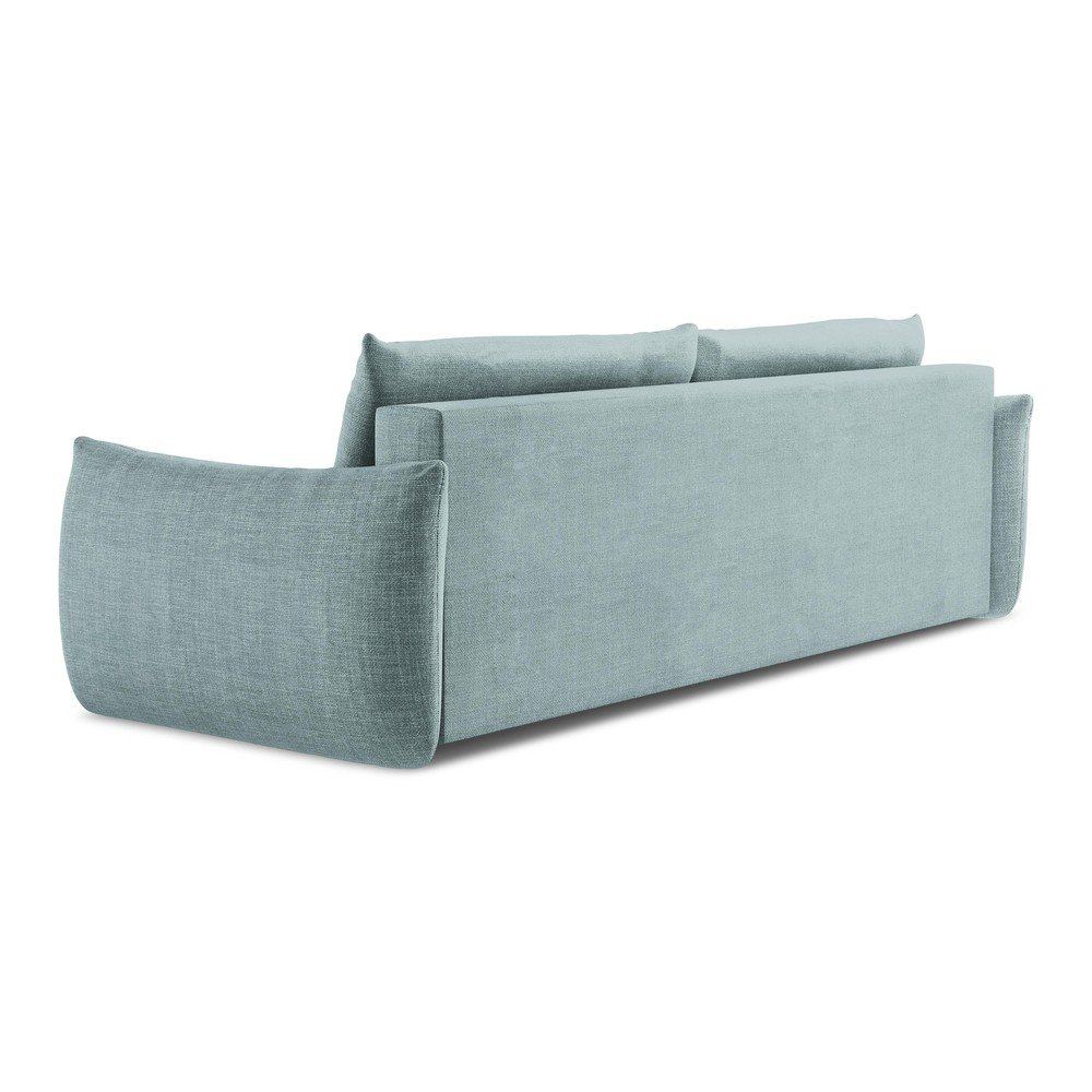 Niebieska rozkładana sofa 230 cm Leila – Makamii (zdjęcie 6)