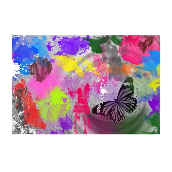 Obraz Butterfly Drops, 45x70 cm